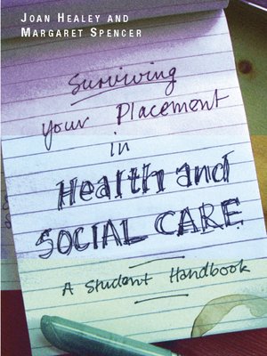 cover image of Surviving Your Placement in Health and Social Care